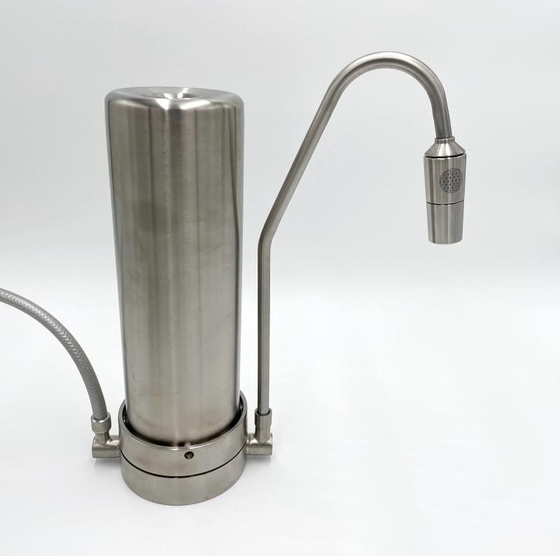 WhirlPearl ONE Wasserwirbler aus Edelstahl