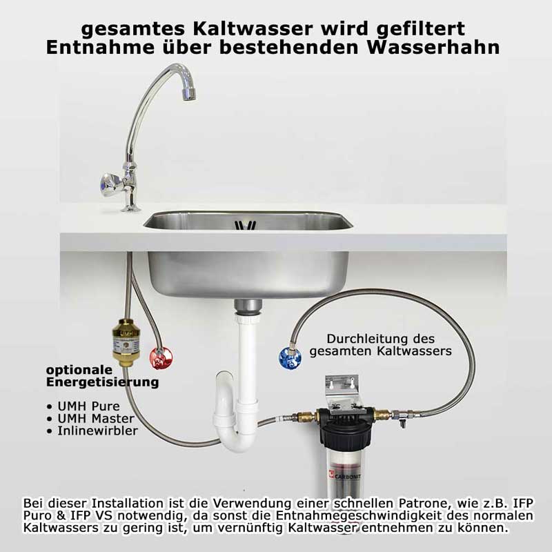 Carbonit IFP VS Kombifilterpatrone (virensicher)