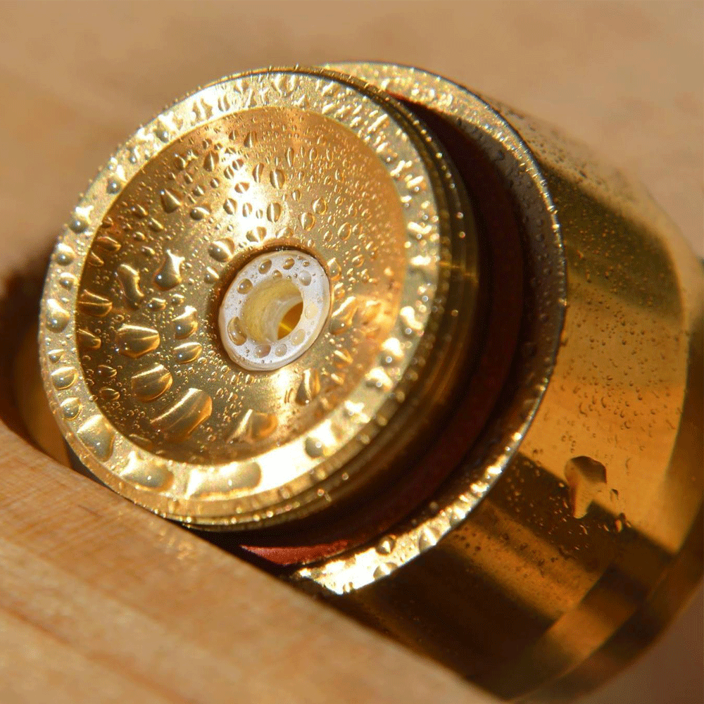 Aquadea ToneOne Basic | Titan-Gold | KRISTALLWIRBEL® Wasserwirbler