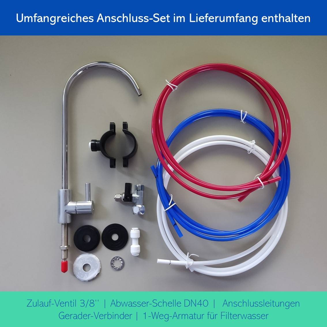 Osmosefiltersystem Senda600 | Quickchange