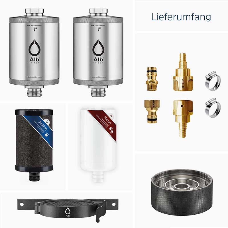 Alb Wasserfilter FUSION (Active+Nano) | Campingset: Travel - Festeinbau