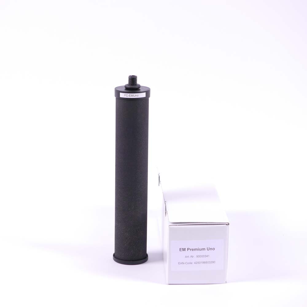 AquaAvanti Uno Auftischfilter | Edelstahl | für Carbonit Filter