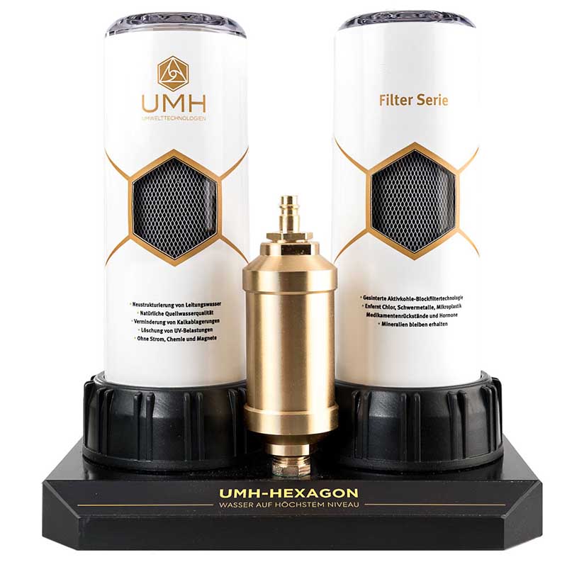 UMH Hexagon | Carbonit Filter mit UMH Energetisierung