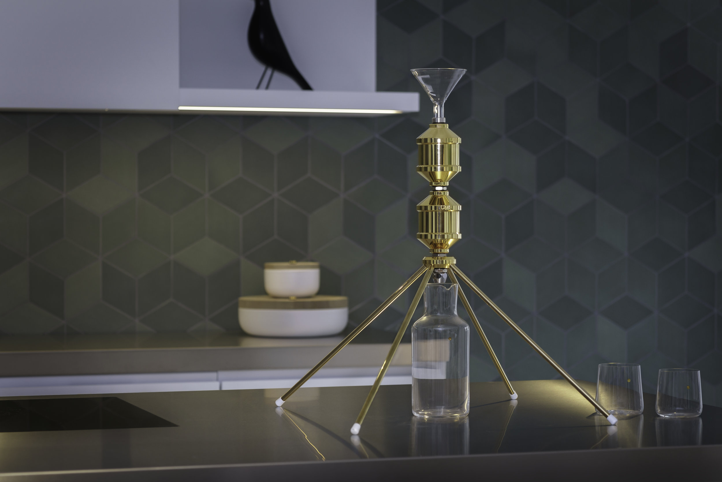 UMH Omega Standgerät | Delta + UV Gold | Energetisierung für Flüssigkeiten
