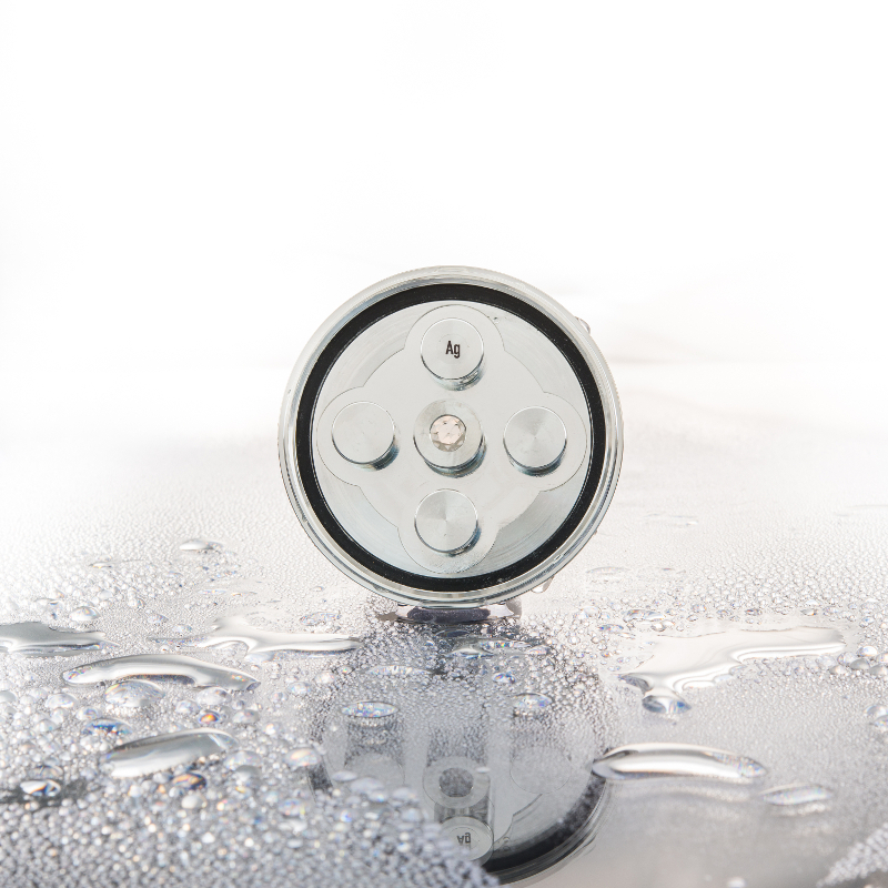 Kristall Wirbeldusche "Inspiration" | SILBER | LifePower