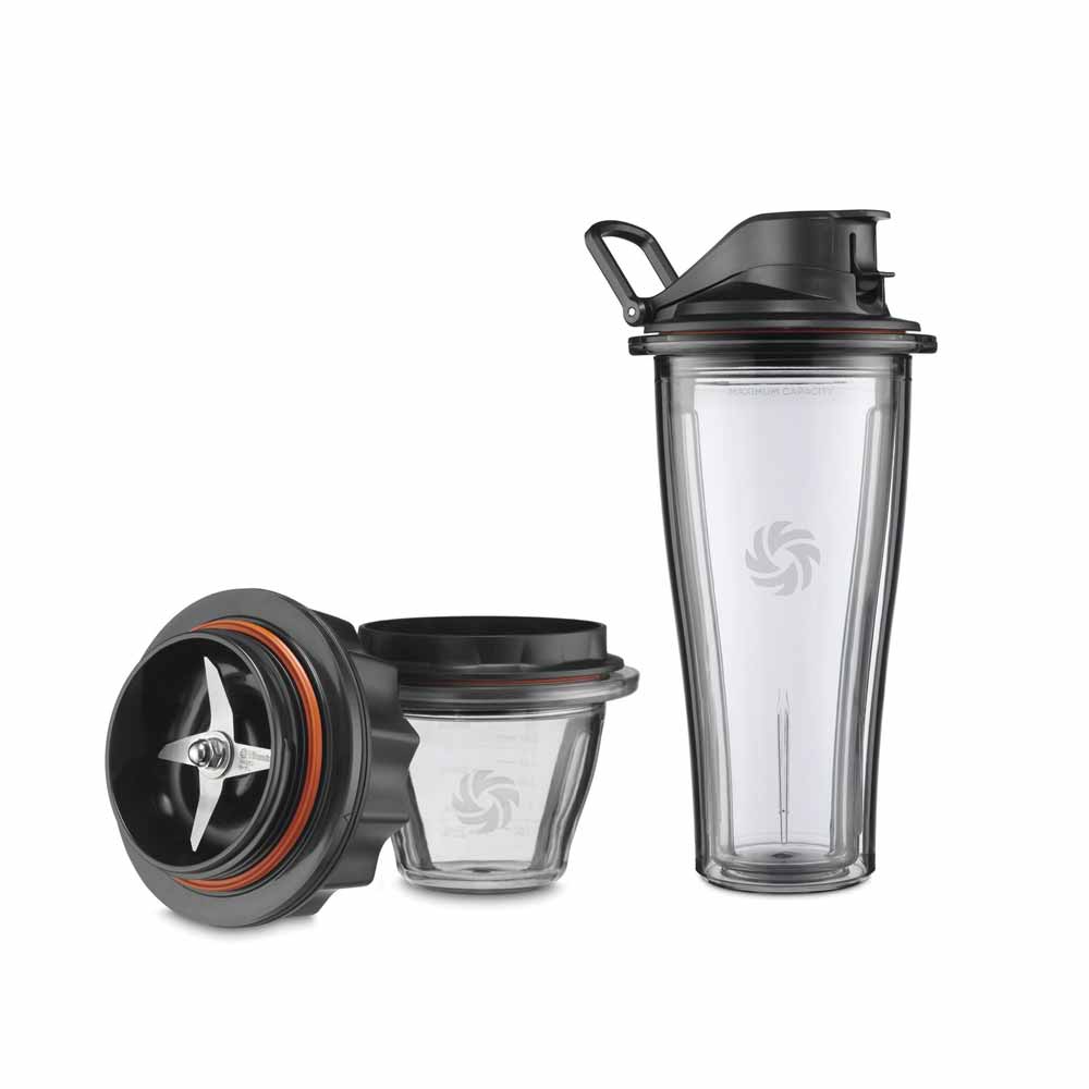 Vitamix ASCENT 0,6l + 0,25l Mix&Go Tritan Behälter + 1x Klingenbasis (Family-Set)