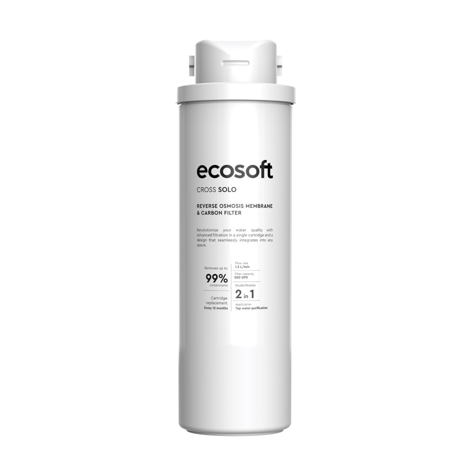Ersatz 2in1 Membranelement für Osmosefilter Ecosoft CROSS Solo