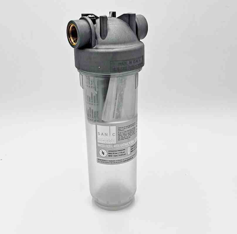MIKROBAN® Gehäuse transparent mit 3/4" Metall-Innengewinde | 10Zoll