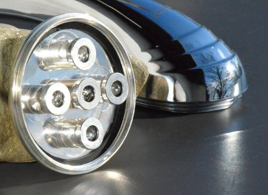 Kristall Wirbeldusche "Inspiration" | SILBER | LifePower