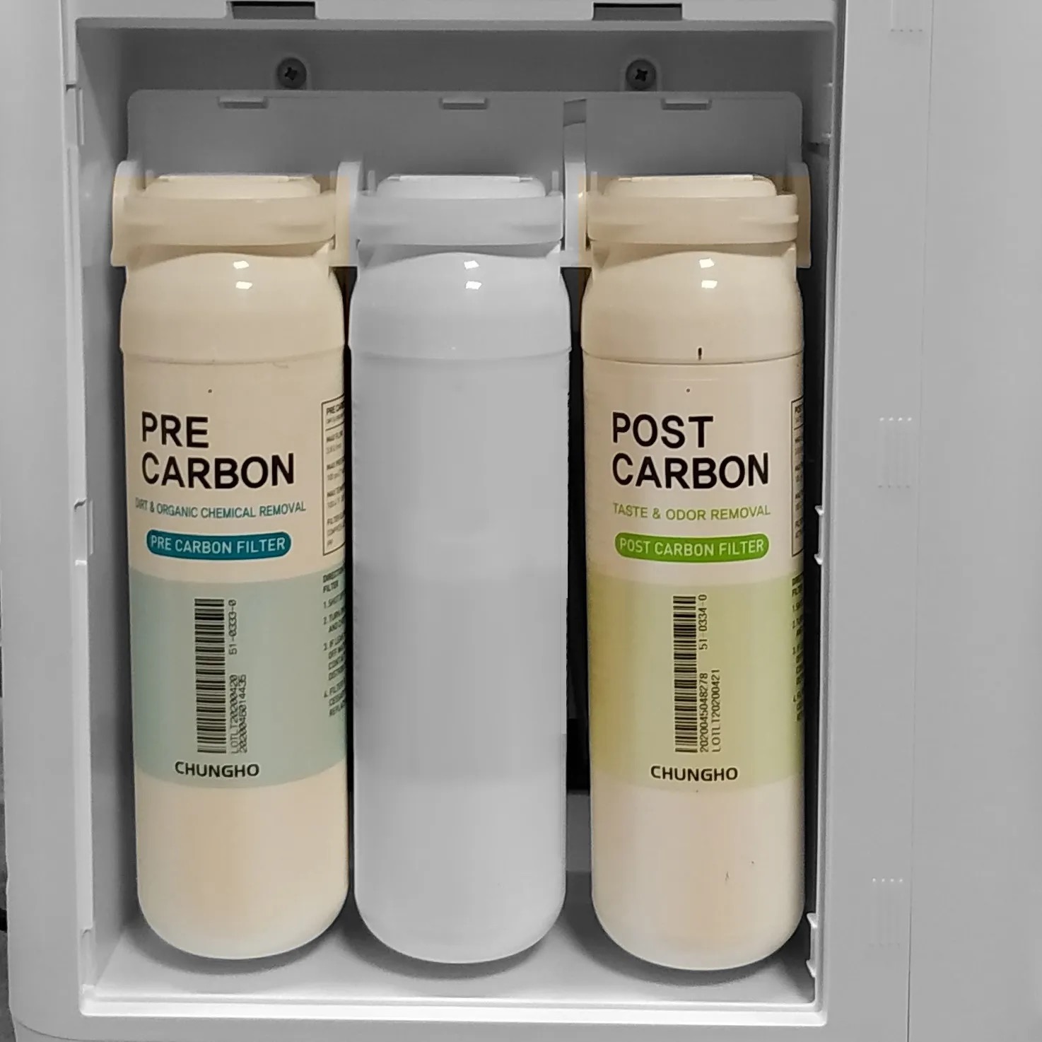 Ersatzfilter Set für ChungHo & BLUE Auftischfiltersysteme | NAIS