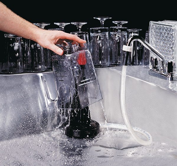 Vitamix Rinse-o-Matic Behälter Reinigungssystem
