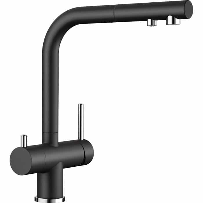 Wasserhahn 3in1 | BLANCO Fontas II mit Brause (ausziehbar)