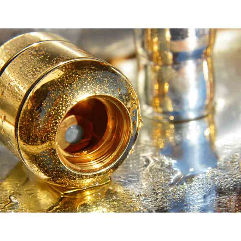 Aquadea Trinity Bronze-Gold | KRISTALLWIRBEL® Wasserwirbler
