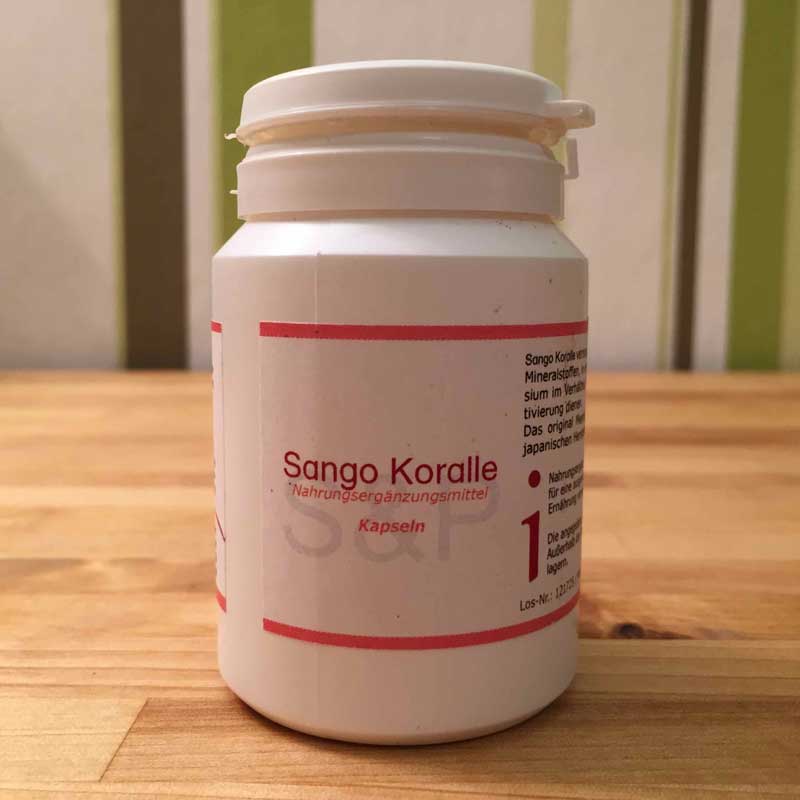Sango Koralle | Kalzium, Magnesium & 70 Mineralien (Pulver & Kapseln)