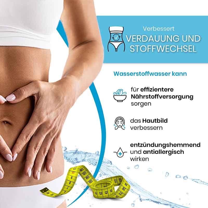 Fitnessflasche Hydroit™ | Wasserstoff Booster