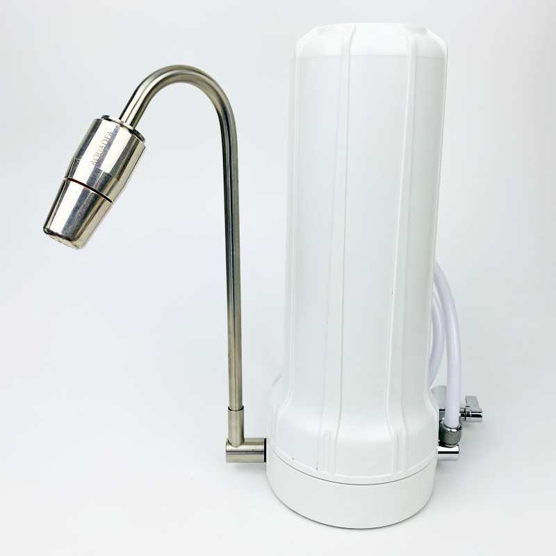 Aquadea ToneOne Basic | Titan-Silber | KRISTALLWIRBEL® Wasserwirbler