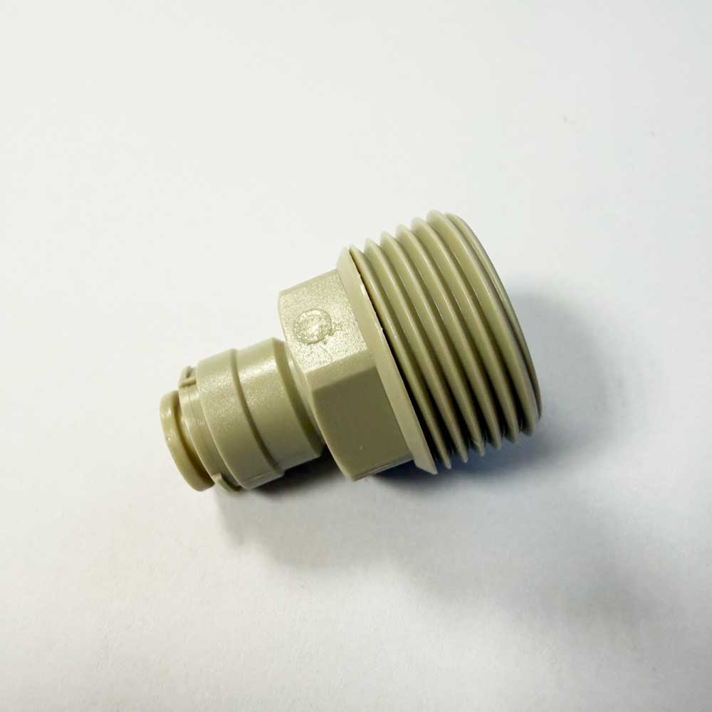 Einschraubverbinder BSP(P) Gewinde | 1/4tube x 3/4BSP(P) | AMCB0409S