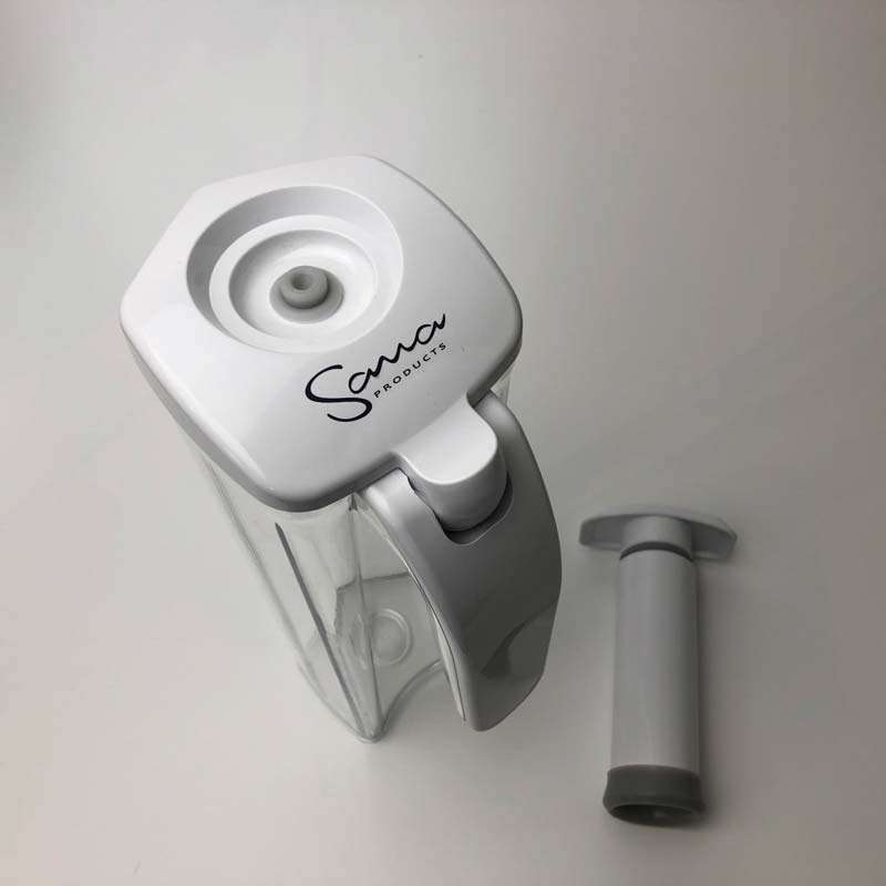 Vakuumbehälter mit Handpumpe