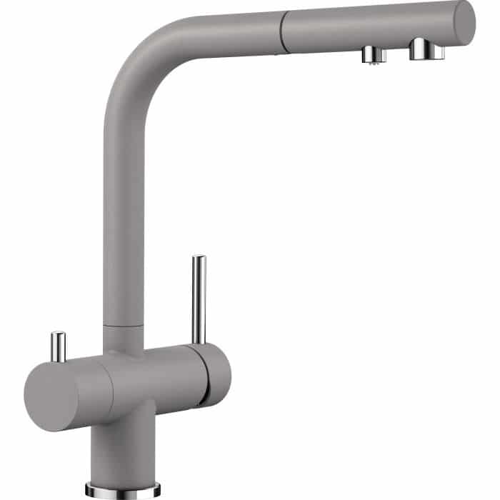 Wasserhahn 3in1 | BLANCO Fontas II mit Brause (ausziehbar)