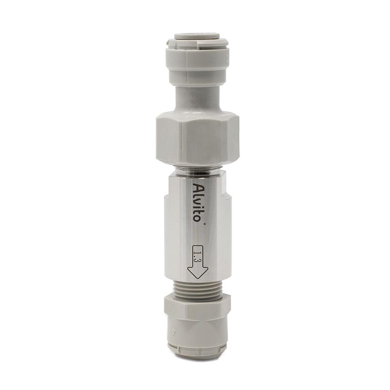 Alvito Wasserwirbler Inline LowFlow | ideal für Osmoseanlagen