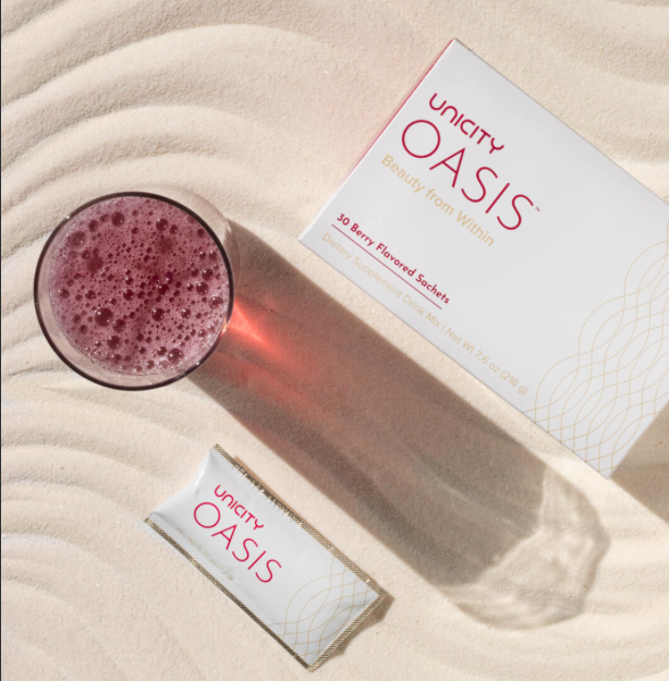 Unicity Oasis | Collagen und Hyaluronsäure | Schönheit von innen