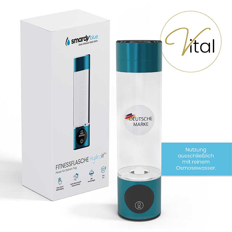 Fitnessflasche Hydroit™ | Wasserstoff Booster