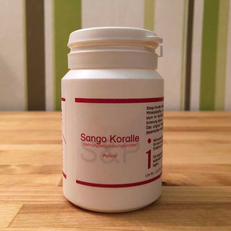 Sango Koralle | Kalzium, Magnesium & 70 Mineralien (Pulver & Kapseln)