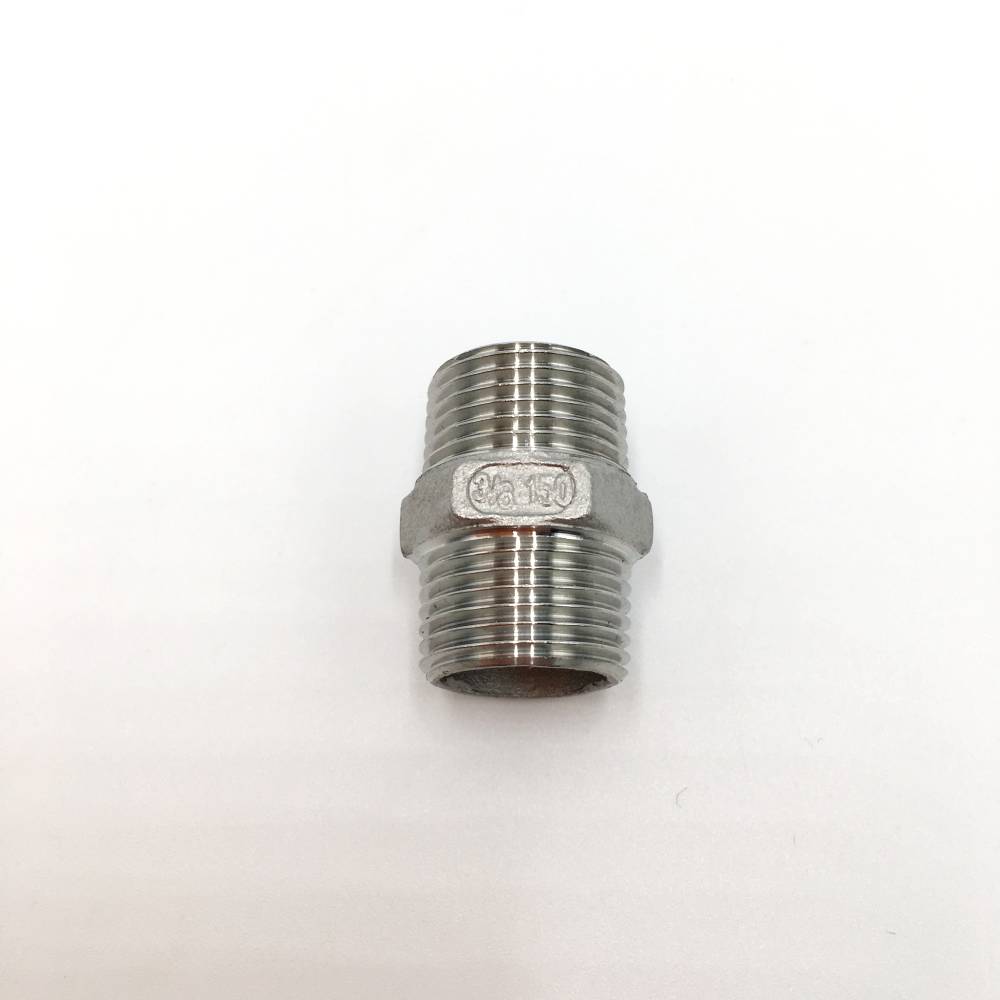 Edelstahl Doppelnippel | V4a | DN10 (3/8 Zoll)