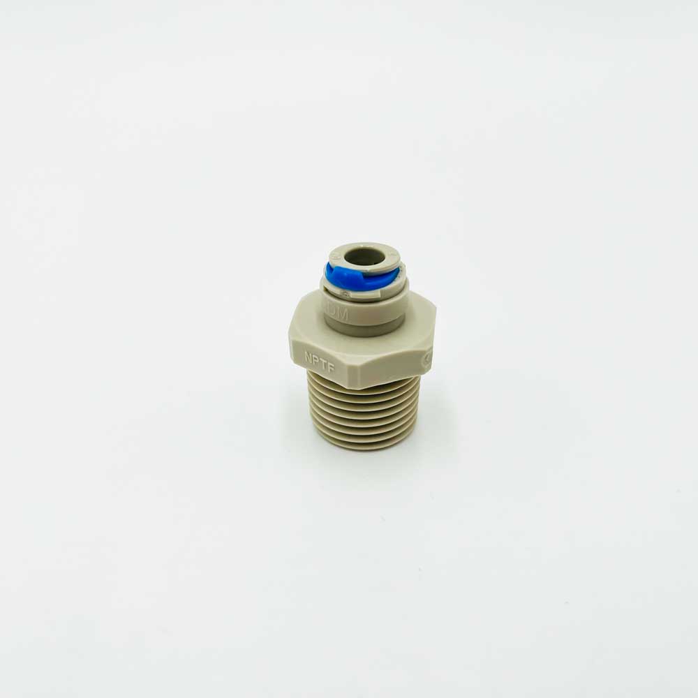 Einschraubverbinder NPTF Gewinde | 1/4tube x 1/2 NPTF | AMC0407