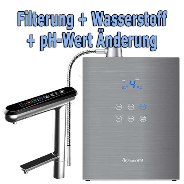 AquaVolta® Exquisite 2.0 Wasserionisierer | Auftisch & Untertisch